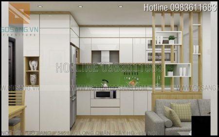 Nội thất chung cư CT1B Trung Văn