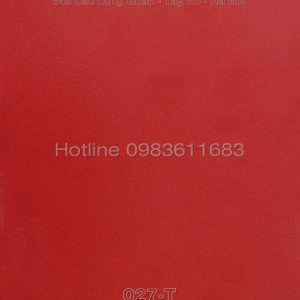 Màu 027-T, bảng màu công nghiệp