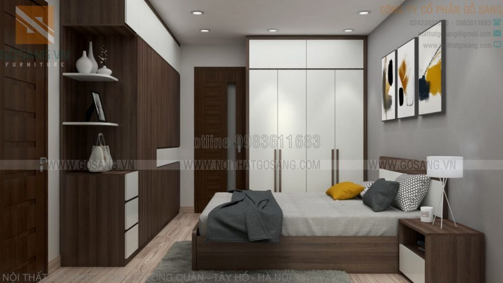 Nội thất chung cư A2 Gemek – An Khánh