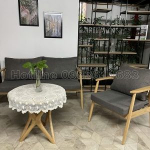 Bàn ghế gỗ nhỏ gọn, thiết kế nội thất gỗ công nghiệp