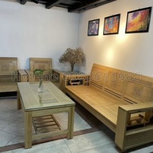 Bàn ghế salon gỗ S31