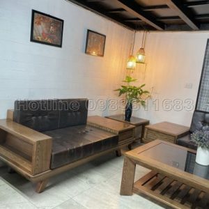 Bàn ghế salon gỗ soofim thiết kế nội thất gỗ công nghiệp