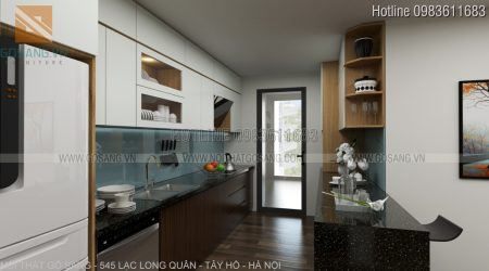 Nội thất căn T0804 Sun Ancora Lương Yên