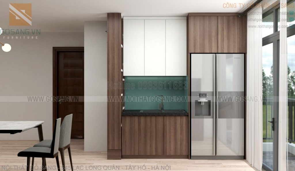 Nội thất chung cư A2 Gemek – An Khánh