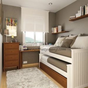 Giường tầng cho trẻ em, giường ngủ trẻ em, giường tầng gỗ tự nhiên. giường gỗ công nghiệp