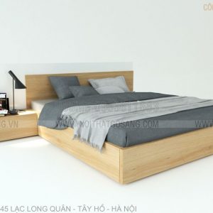 Giường ngủ gỗ công nghiệp MDF