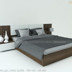Giường ngủ gỗ công nghiệp MDF
