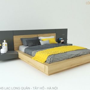 Giường ngủ gỗ công nghiệp MDF