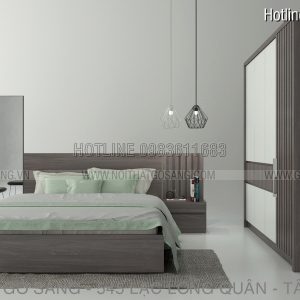 Giường tủ đẹp phong cách hiện tại