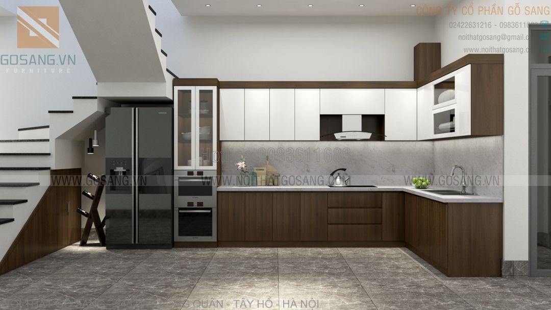 Nội thất nhà liền kề Lương Sơn Hòa Bình