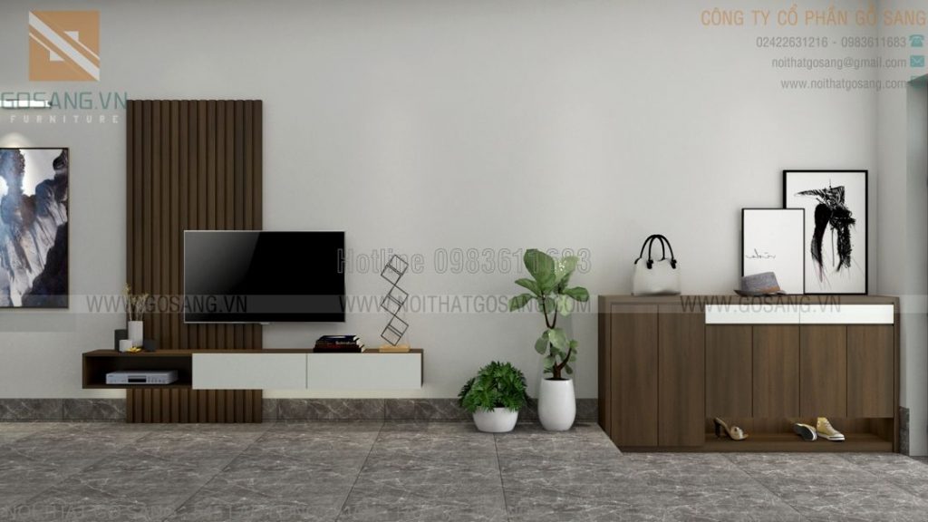 Nội thất nhà liền kề Lương Sơn Hòa Bình