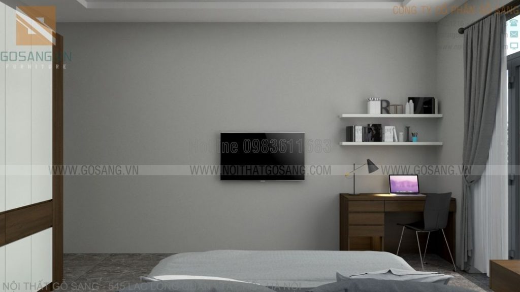 Nội thất nhà liền kề Lương Sơn Hòa Bình