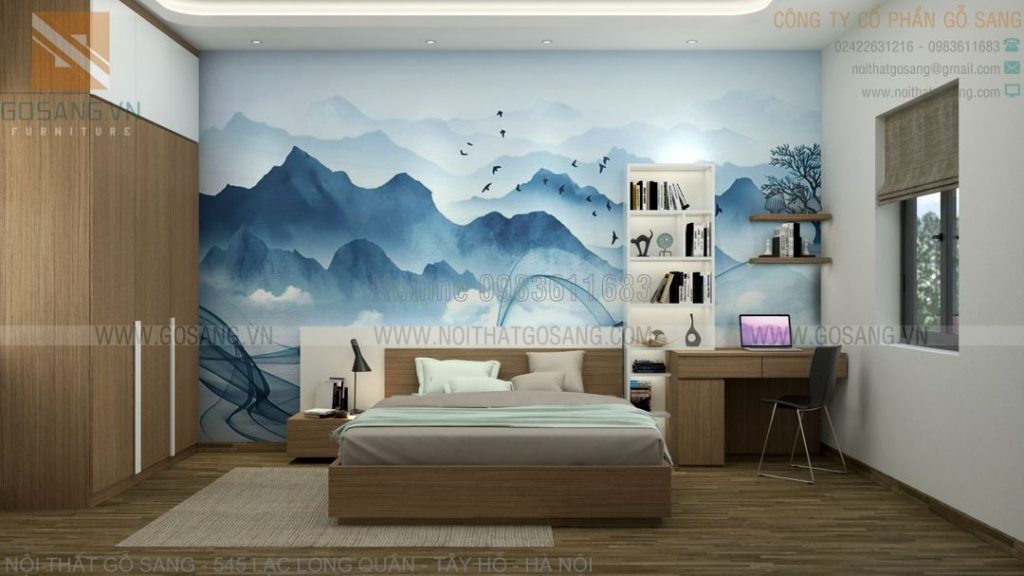 Nội thất phòng ngủ đội 8 Ngọc Hồi