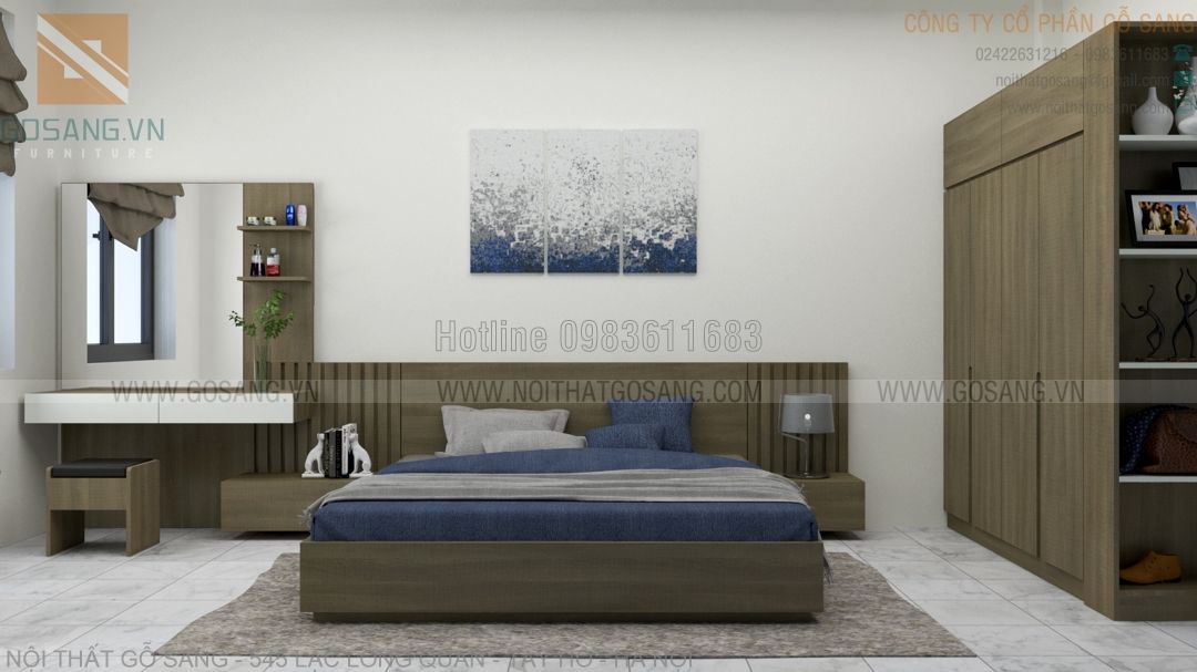 Nội thất phòng ngủ 89 Tân Xuân