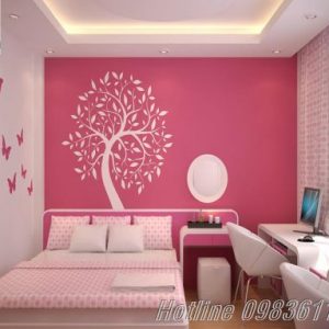 Nội thất phòng ngủ cho bé, phòng ngủ đẹp, thiết kế đẹp cho phòng bé, nội thất phòng bé gái, nội thất cho bé tại Hà Nội