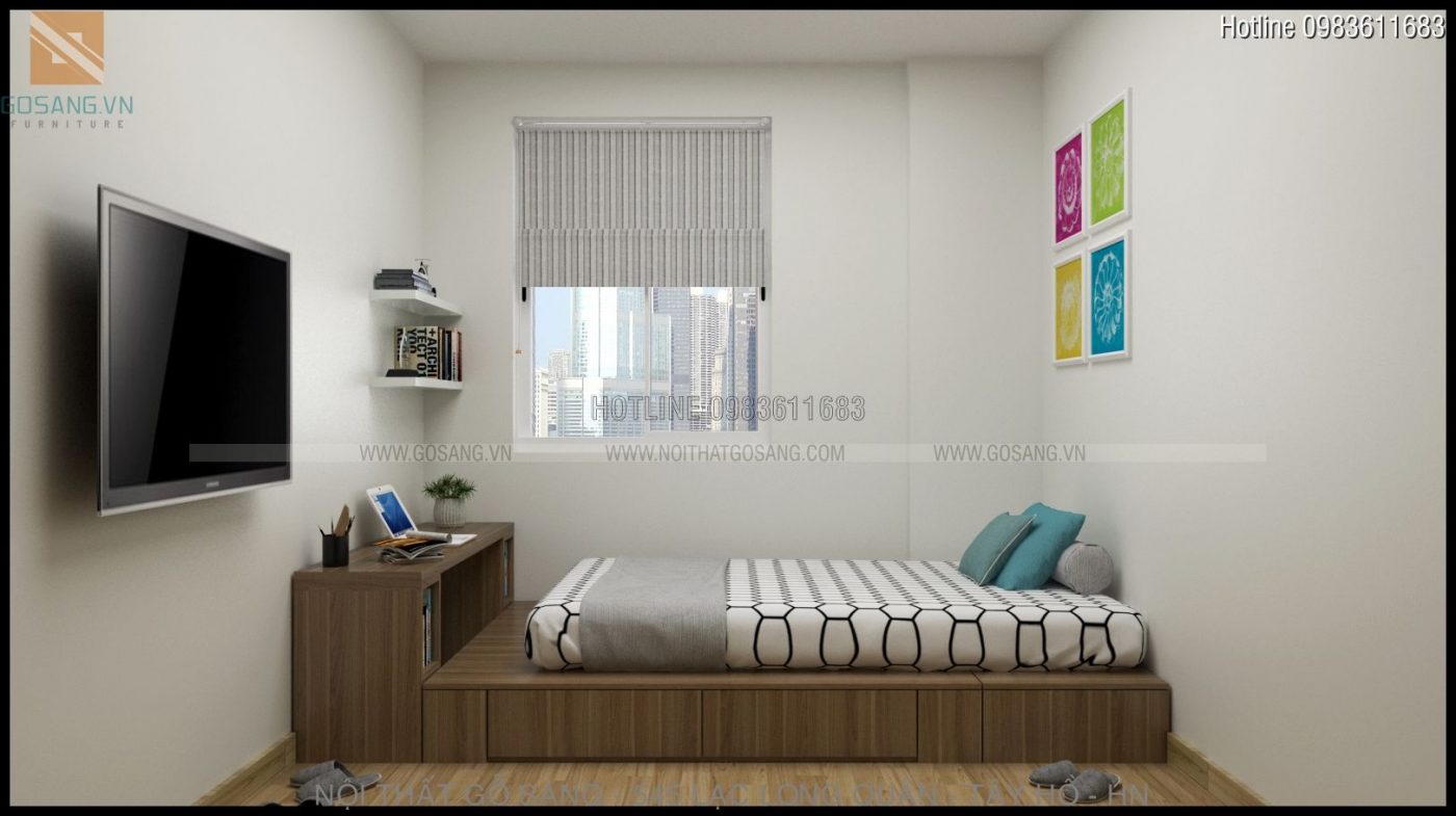 Nội thất chung cư HD Mon Hàm Nghi