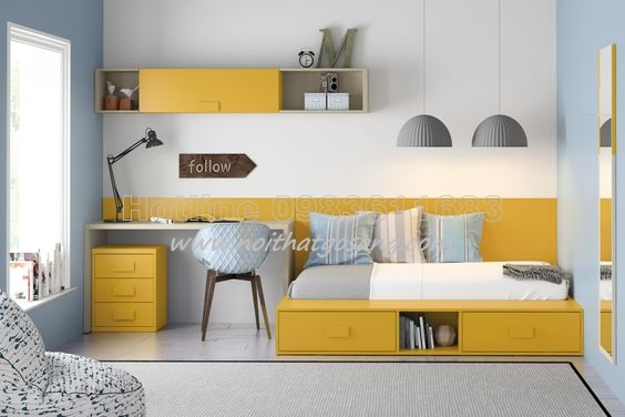 Nội thất phòng ngủ cho bé, phòng ngủ đẹp, thiết kế đẹp cho phòng bé, nội thất phòng bé gái, nội thất cho bé tại Hà Nội