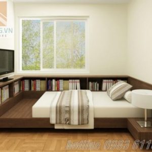 Nội thất phòng ngủ cho chung cư tại Hà Nội giá rẻ, nội thất phòng ngủ với thiết kế hiện đại trẻ chung, chất liệu gỗ công nghiệp, veneer, gỗ tự nhiên sồi, xoan đào, phòng ngủ gỗ óc chó