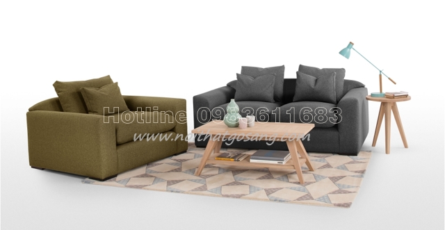 Sofa nỉ đep hiên đại