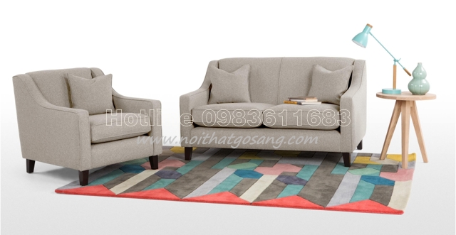 Sofa nỉ đep hiên đại