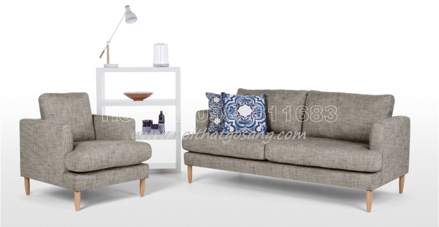 Sofa nỉ đep hiên đại