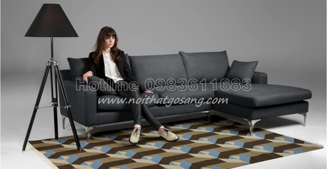 Sofa nỉ đep hiên đại