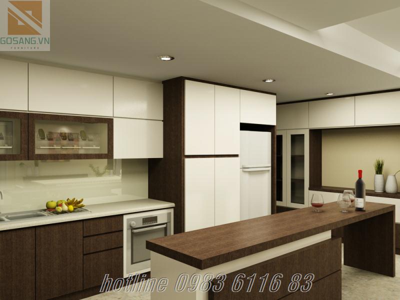 nội thất phòng bếp đẹp, tủ bếp gỗ công nghiệp, tủ bếp thiết kế hiện đại, tủ bếp giá thành rẻ