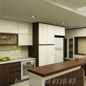 nội thất phòng bếp đẹp, tủ bếp gỗ công nghiệp, tủ bếp thiết kế hiện đại, tủ bếp giá thành rẻ