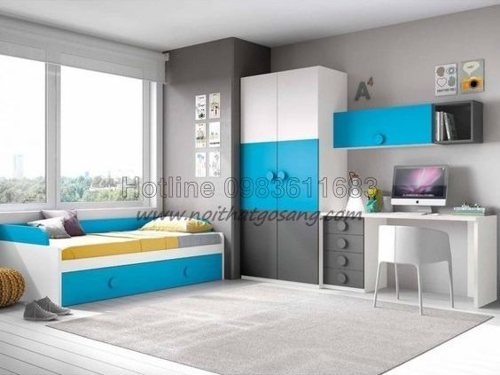 tủ đồ trẻ em, tủ áo trẻ em, nội thất phòng trẻ em, phòng ngủ cho bé