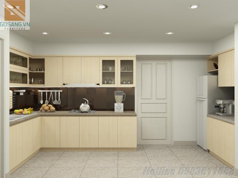 nội thất phòng bếp đẹp, tủ bếp gỗ công nghiệp, tủ bếp thiết kế hiện đại, tủ bếp giá thành rẻ