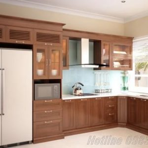nội thất phòng bếp cao cấp, nội thất gỗ tự nhiên, giá tốt nhất