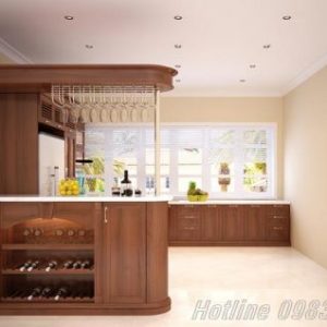 nội thất phòng bếp cao cấp, nội thất gỗ tự nhiên, giá tốt nhất