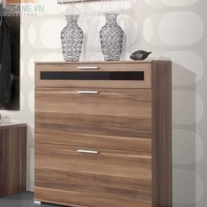 Tủ giầy gỗ công nghiệp, gỗ veneer hiện đại, giá rẻ cạnh tranh