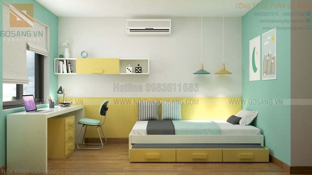 Nội thất phòng ngủ hiện đại