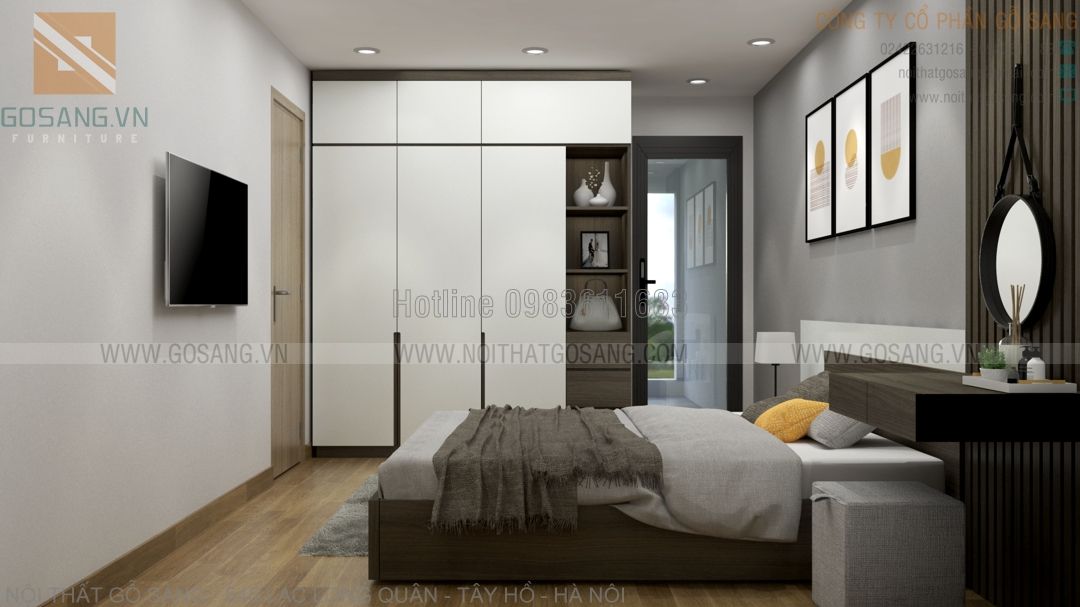 Nội thất phòng ngủ hiện đại