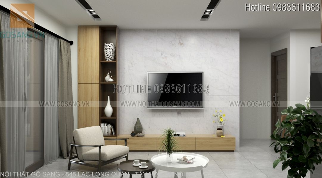 Nội thất chung cư Intracom – Đông Anh