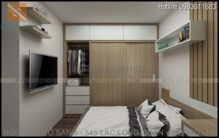 Nội thất căn hộ 27A2 Green Star – Phạm Văn Đồng