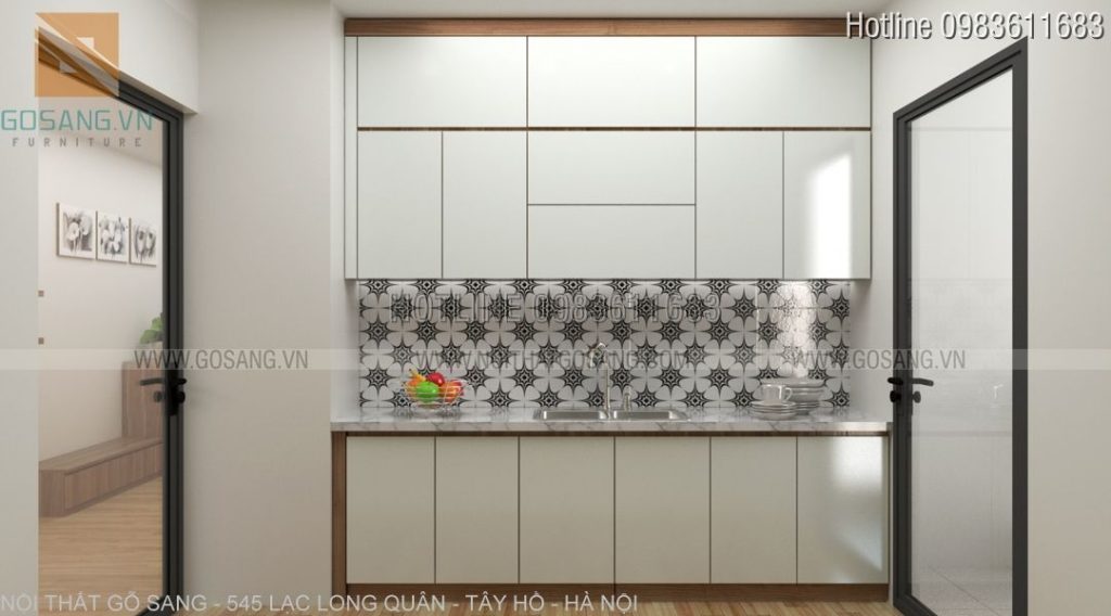 Nội thất căn hộ P608- No1 T3 – Ngoại Giao Đoàn