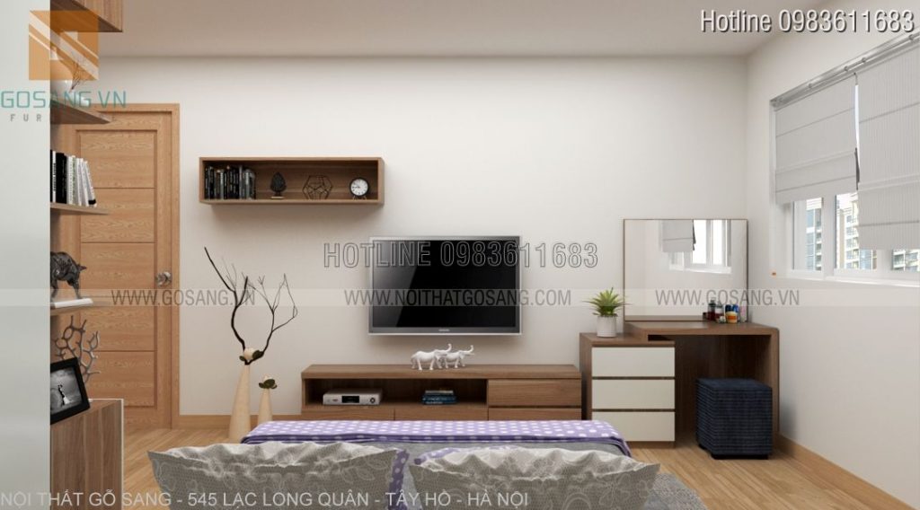 Nội thất căn hộ P608- No1 T3 – Ngoại Giao Đoàn