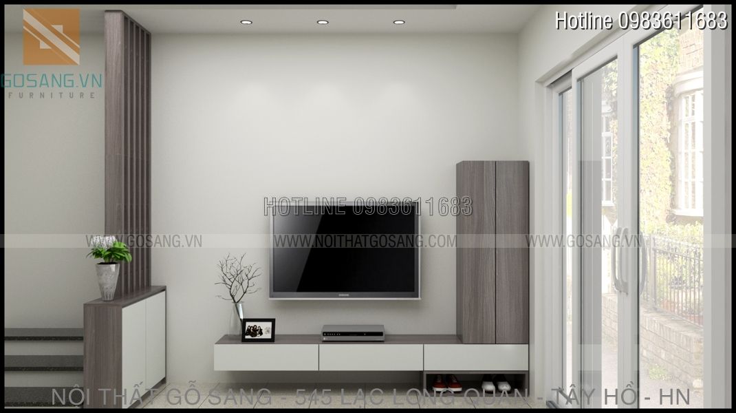 thi công hoàn thiện nội thất nhà liền kề Thanh Am - Long Biên