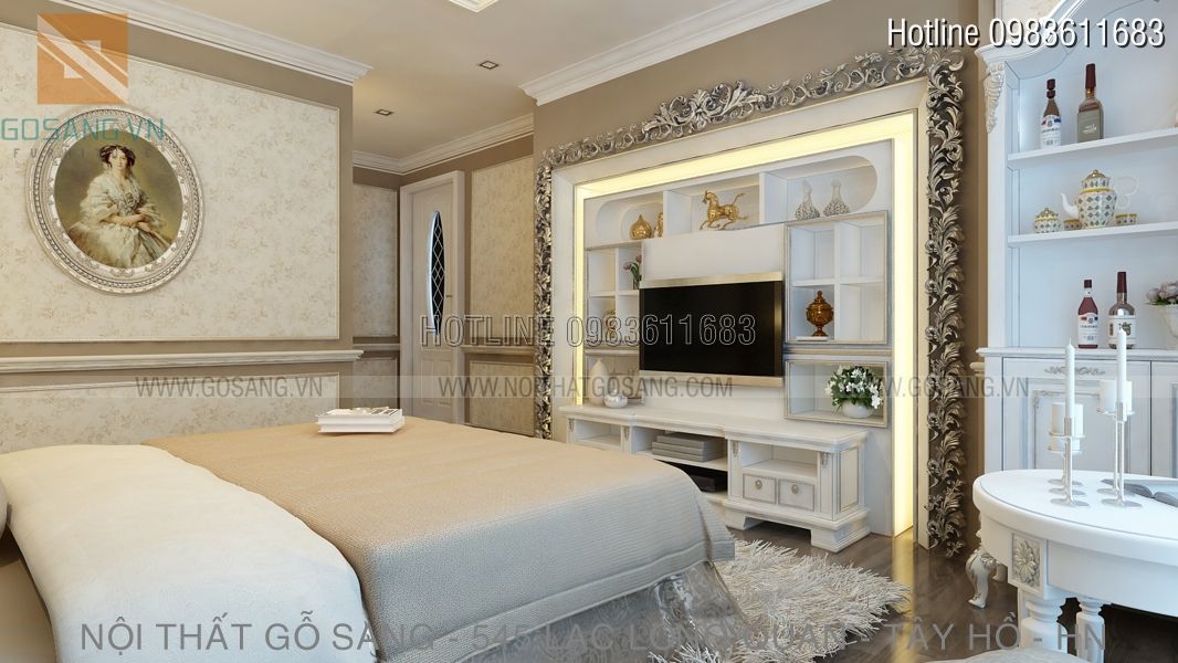 Nội thất phòng ngủ hiện đại
