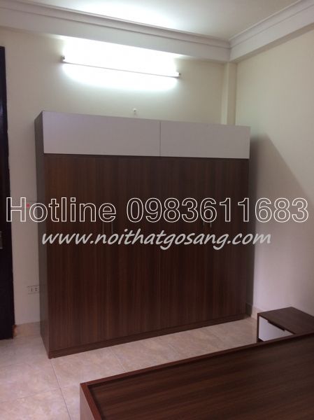 Nội thất phòng ngủ đẹp, thiết kế nội thất gỗ công nghiệp