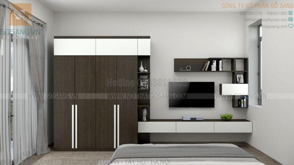 Nội thất phòng ngủ phố Từ Hoa – Nghi Tàm