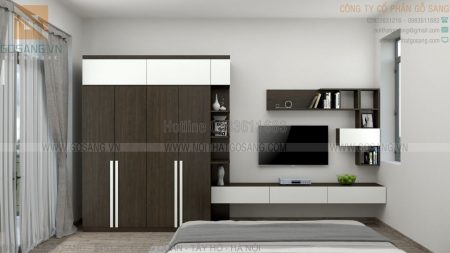 Nội thất phòng ngủ phố Từ Hoa – Nghi Tàm