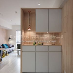 Tủ giầy gỗ công nghiệp, gỗ veneer hiện đại, giá rẻ cạnh tranh